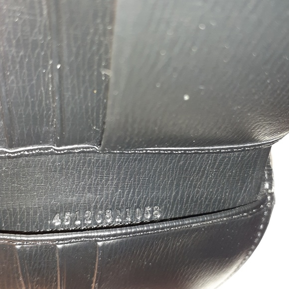 G U C C I Black Snake GG Wallet - Picture 5 of 6